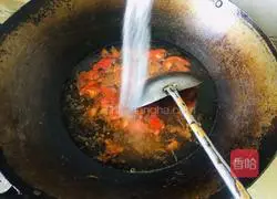 Illustration of how to make tomato and egg soup 2