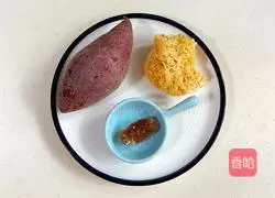 Purple sweet potato and white fungus soup recipe 1