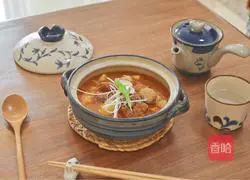 Illustration of how to make tomato and potato stewed veal brisket 14