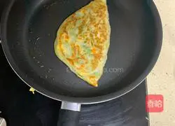 Illustration of how to make hand cake and leek box 5