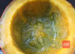 Illustration of how to make Lily and Wolfberry Pumpkin Cup 1