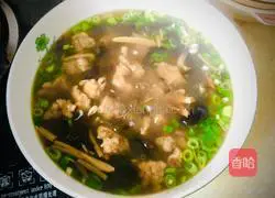 Hot and sour pork soup recipe 7