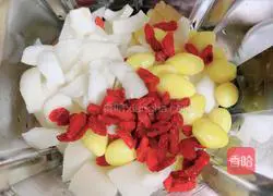 Ginkgo lily and pear drink | Illustration of how to moisten the lungs and relieve cough 4