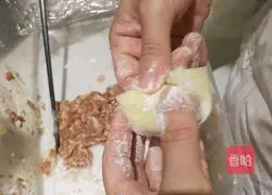 Illustration of how to wrap wontons 5