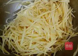 Illustration of Homemade Potato Shredded Pancakes 1