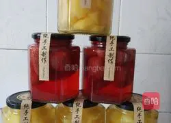 Illustration of homemade canning method 10