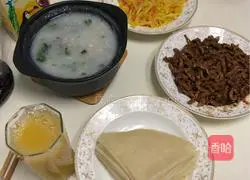 Illustration of how to make spring pancake skin 19