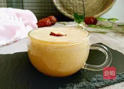 Illustration of making red date cheese yogurt 8