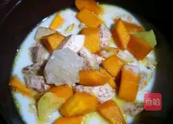 Barley, Taro and Pumpkin Stew Recipe Illustration 5