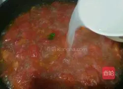 Illustration of how to make tomato and egg soup 7