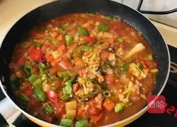 Illustration of vegetarian noodles 2