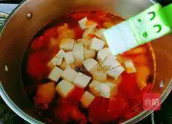 Illustration of how to make tomato chicken soup 11