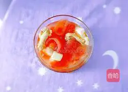 Tomato and chicken soup recipe 1