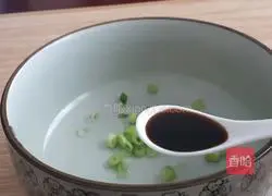 Illustration of Japanese style enoki mushroom okra cold noodles 7