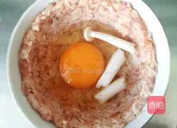 Egg Patties Illustration of how to make soup 8