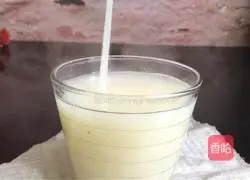 Illustration of how to make rice and soy milk 7