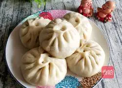 Illustration of how to make plain steamed buns (Tianjin Shimenkan) 12