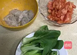 Illustration of how to make Longli fish tomato noodles 6