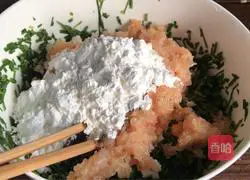 Illustration of how to make fried chicken dumplings with sesame oil 6