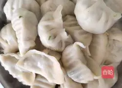 Chives and egg dumplings Practice illustration 23