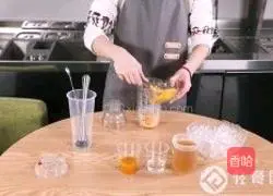 Internet celebrity Nayuki's tea | Illustration of how to make domineering oranges 2