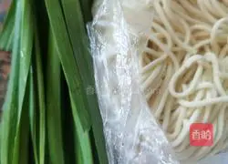 Illustration of how to make fried noodles 1