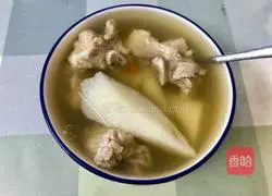 Yam Pork Ribs Soup Illustration 7