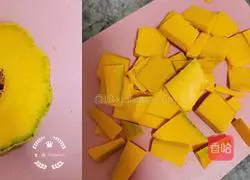 Peach gum pumpkin rice soup recipe 4