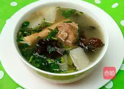 Illustration of how to make pork rib soup 9