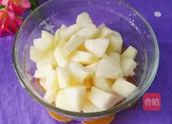 Grape Pear Rose Tea Recipe Illustration 2