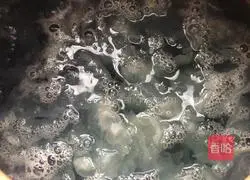 Illustration of how to make purple sweet potato, white fungus and sago 3