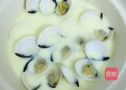 Illustration of how to make clam steamed eggs 7