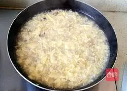 Illustration of how to make old-fashioned egg soup 9