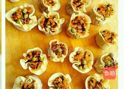 Illustration of how to make Shaomai 7