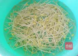 Bean sprouts and loofah soup recipe 2