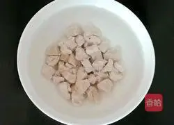 Illustration of how to make bell pepper and pork noodles (baby food supplement) 6