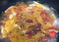 Illustration of Tomato, Tofu and Meatball Soup 13