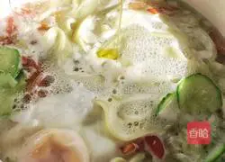 Illustration of how to make clear soup hand-rolled noodles 9