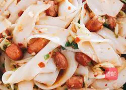 Illustration of how to make spicy and sour cold skin 3