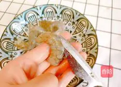 Illustration of how to make fried okra with shrimps 4