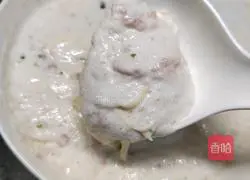 Illustration of homemade nutritious breakfast potato meatloaf 14