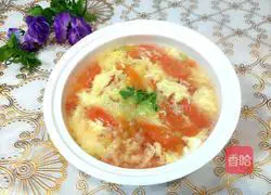 Tomato and egg drop soup recipe 7
