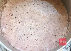 Mango Coconut Juice and Purple Rice Dew Recipe Illustration 6