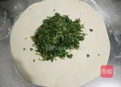 Illustration of how to make purslane flatbread buns (baked bun version) 4