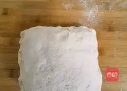 Illustration of how to make sesame sauce layer cakes (leaf dough) 14