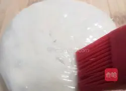 Illustration of how to make scones with bean paste filling 6