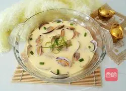 Clam steaming Illustration of how to make eggs 7