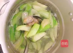 Illustration of how to make Huajia Luffa Soup 8