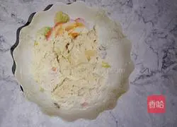 Cake off the residue.Illustration of how to make sesame sugar sesame cakes 3