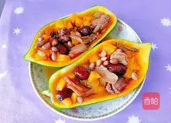 Papaya Bigfoot Coconut Juice Duck soup recipe 17